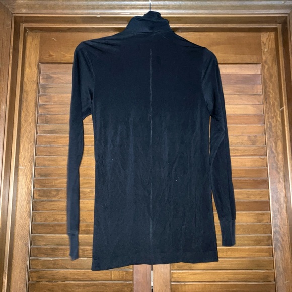 Eddie Bauer Sheer Turtle Neck & Leggings Set Long Sleeve Size Small/Petite Silk - Picture 4 of 8